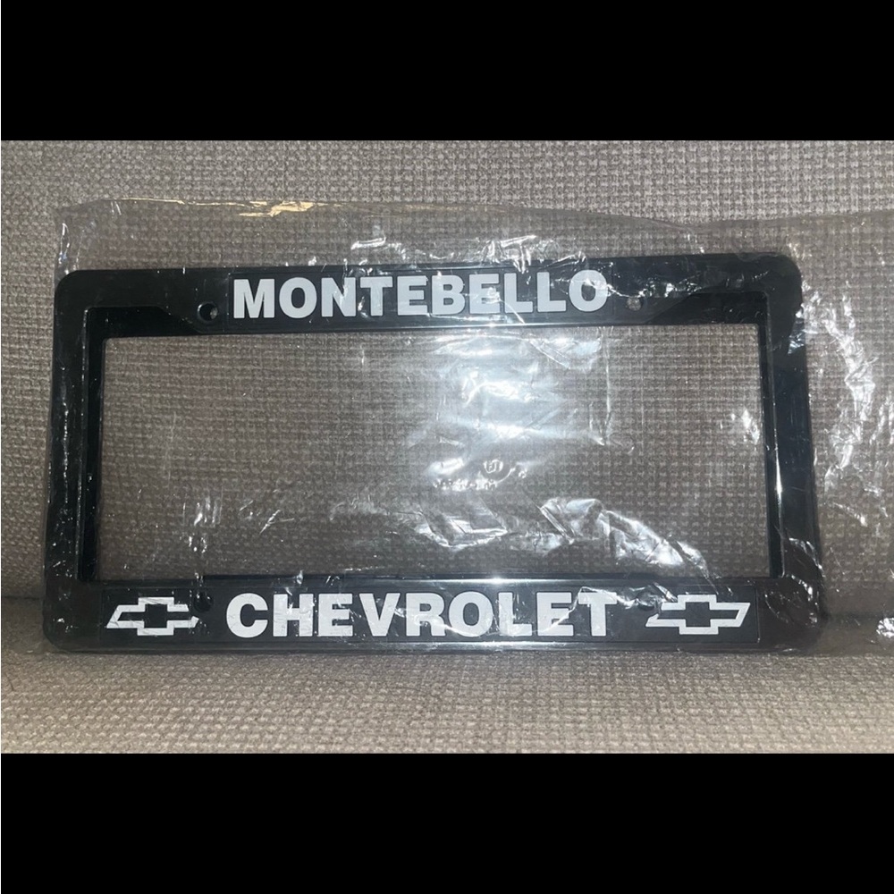 Brand New Chevy License Plate Frames